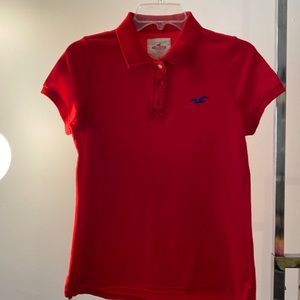 Hollister Red Polo